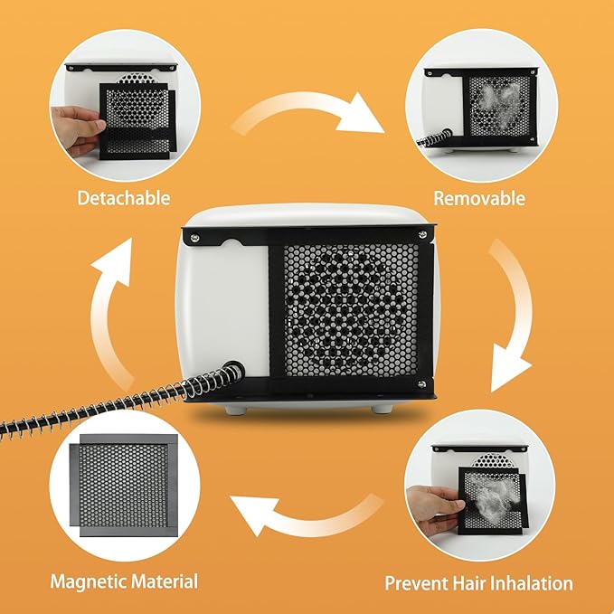 Rypet Dog House Heater with Thermostat, 200W/400W Safe Heater for Dog House Outdoor with 6 Ft Anti Chew Cord, Wall Mounted Chicken Coop Heater Electric Warmer for Hound Kennel Cat Cage Chicken Coop