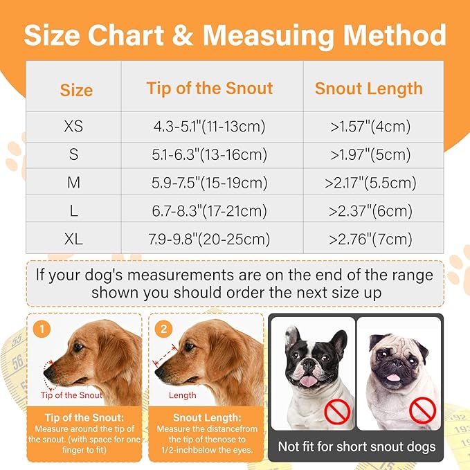 Dog Muzzle, Soft Mesh Muzzle for Small Medium Large Dogs,Chihuahua German Shepherd Bulldog,Breathable and Drinkable Muzzle Cover, Adjustable Anti-Fall Bite Barking Chewing Muzzle (L)