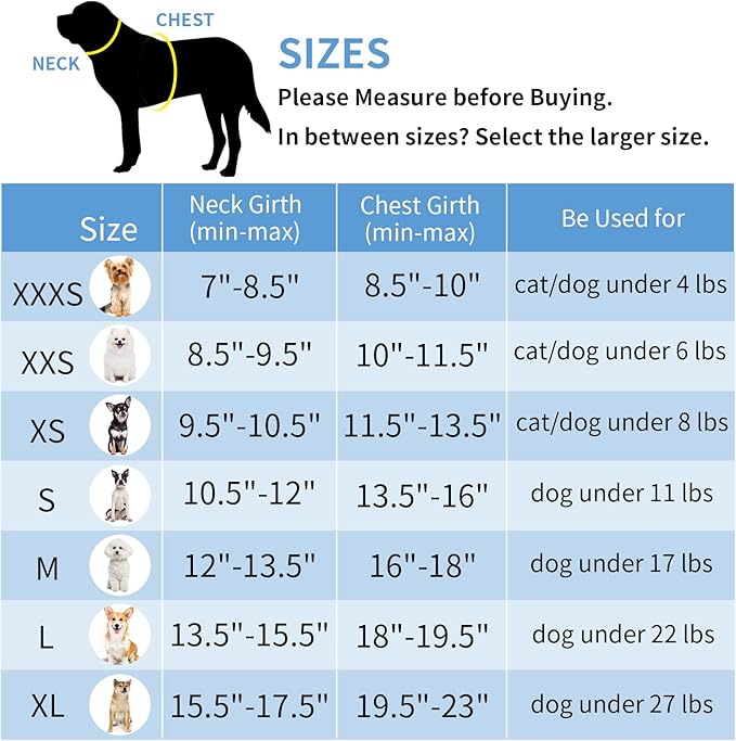 AIITLE Step in Dog Harness and Leash Set - Spring No Pull Escape Proof Vest Harnesses with Soft Mesh and Reflective Bands, Adjustable Pet Outdoor Harnesses for Small and Medium Dogs Blue M