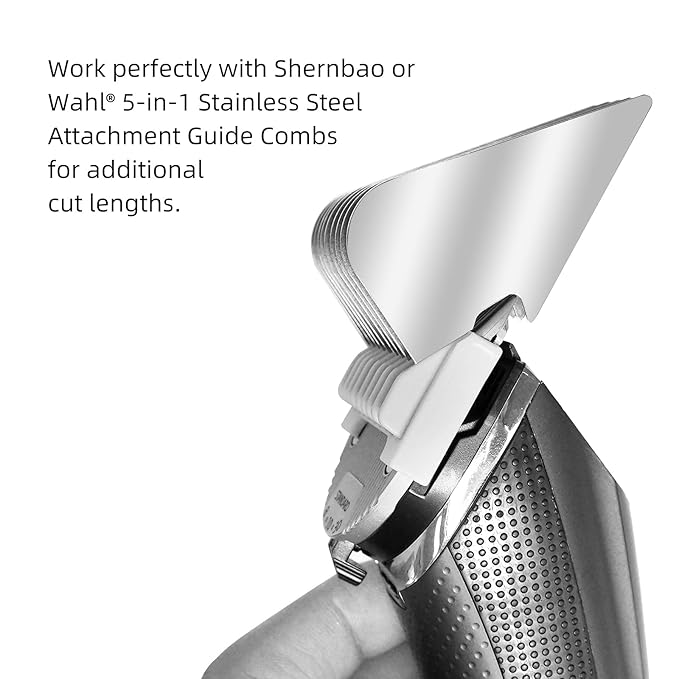 shernbao 5-in-1 Adjustable Pet Clipper Blades PGC-721 Clippers ONLY. (NOT Compatible with Wahl, andis or Other Brand Clippers)(Standard)