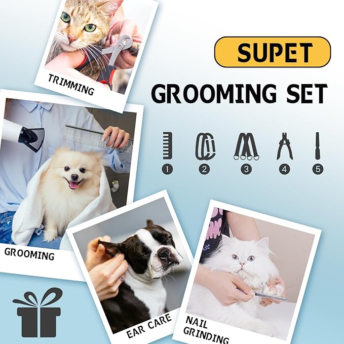 Supet Dog Grooming Hammock Harness for Cats Dogs, Relaxation Pet Grooming Hammock Restraint Dog & Small Animal Leashes Sling for Grooming Helper for Nail Trimming Clipping S