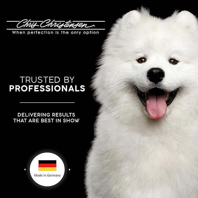 Chris Christensen Dog Brush, 20 mm Tiny Tot, Wood Pin Series, Groom Like a Professional, Readl Wood Pins, 100% Static-Free, Redistribute Natural Oils into Coat, Reduces Painful Pulling