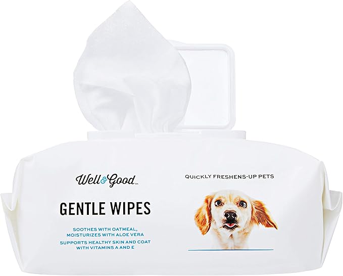 Petco Brand - Well & Good Gentle Puppy Grooming Wipes, Pack of 100, 100 CT
