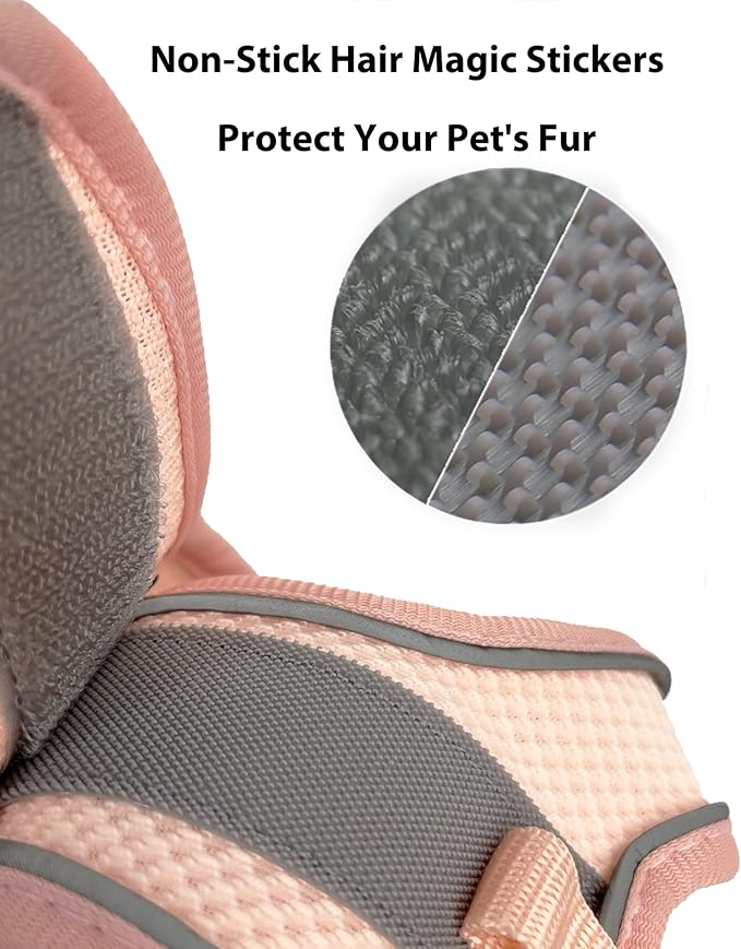 Dog Harness for Small Medium Sized Dog, Puppy Harness and Leash Set Training, Dog Harness and Leash Set, Dog Vest Harness, Dog Harness Small Sized Dog, Small Dog Harness. (Peach, XS)