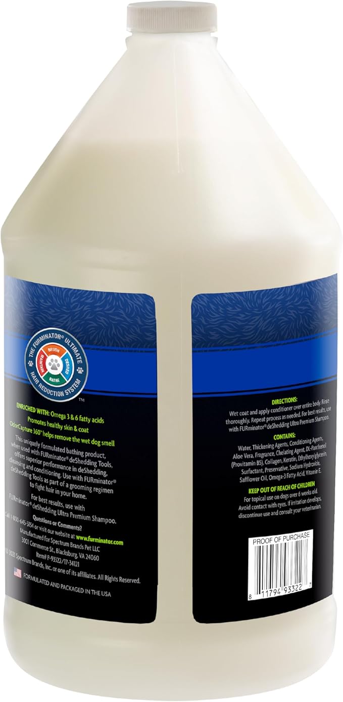 FURminator deShedding Ultra Premium Conditioner, 128oz