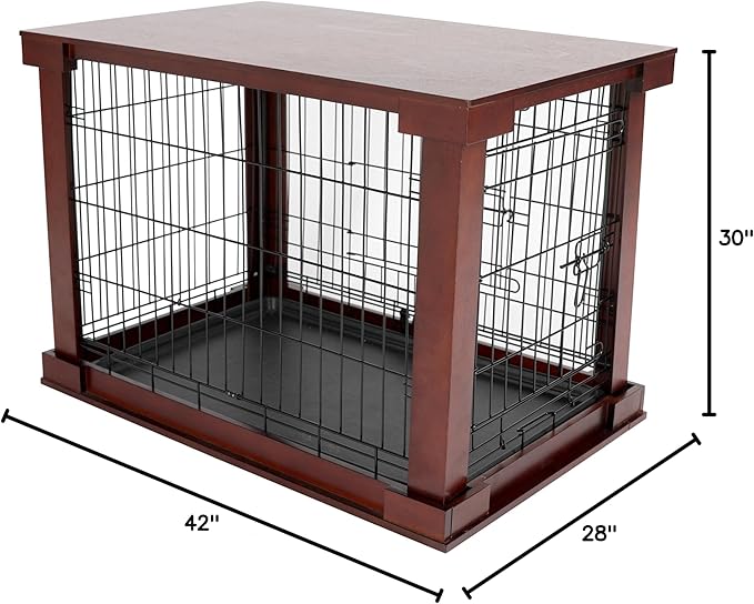 Merry Products Pet Cage with Crate Cover, Large