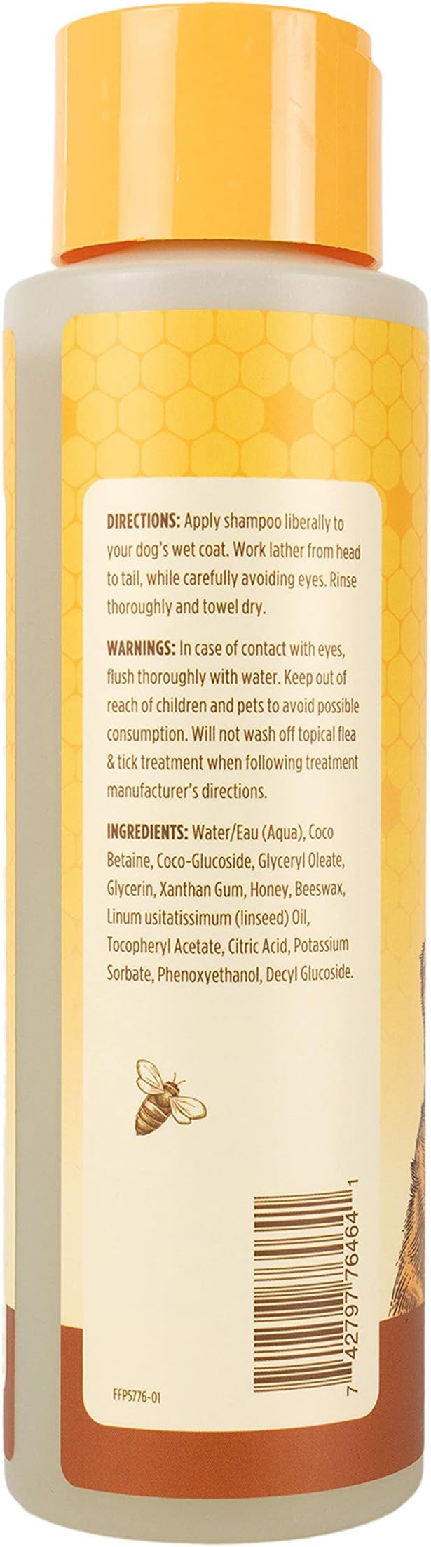 Burt's Bees for Pets Shed Control Shampoo with Omega 3 and Vitamin E,Shedding Shampoo for Dogs,Burts Bees Dog Shampoo,Pet Shampoo,Deshedding Dog Shampoo,Natural Dog Shampoo,Dog Wash(Pack of 2)