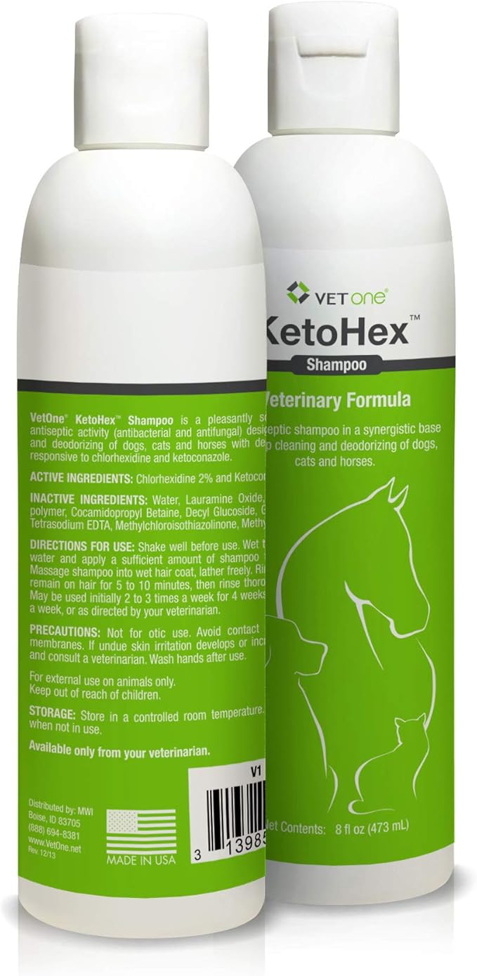 Vet One Dog Allergy Shampoo - Vet formula dog Shampoo for Dogs 8 oz