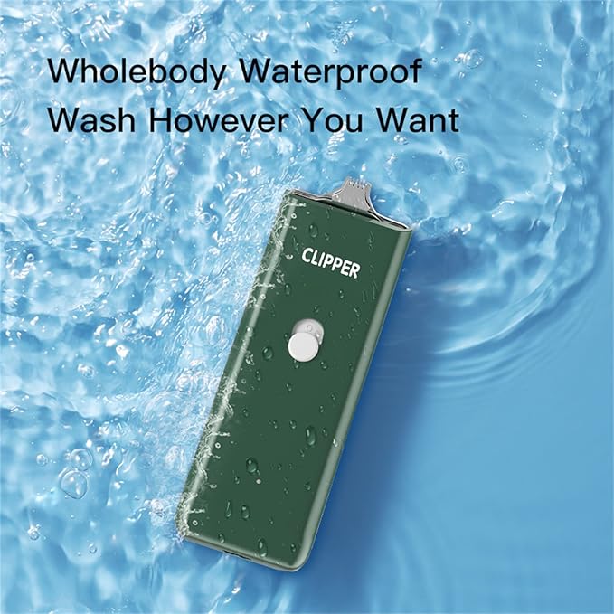 2-in-1 Professional Dog Grooming Kit - Low Noise, Waterproof, USB Rechargeable, and Safe Ceramic Blade - Gift for Dogs and Cats (Green)