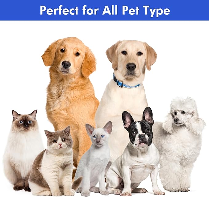 Neakasa by neabot P1 Pro Pet Grooming Vacuum Suction 99% Pet Hair, Dog Grooming Kit with 5 Professional Grooming Shedding Tools for Dogs Cats and Other Animals