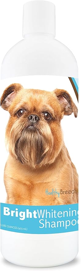 Healthy Breeds Brussels Griffon Bright Whitening Shampoo 12 oz