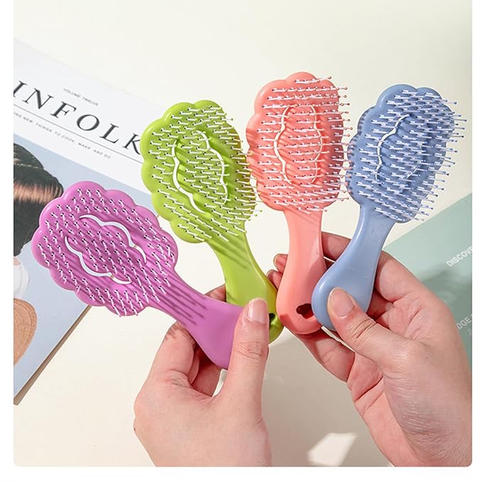 Cloud Shape Small Dog Grooming Brush - Perfect for Shih Tzus, Yorkies, and Maltipoos - Ideal Puppy Hair Brushes for Maltese and Small Breeds (Pink)