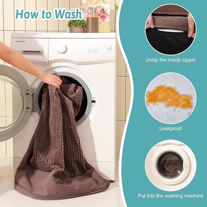 Orthopedic Dog Bed for Small Dogs,Waterproof Dog Sofa Beds with Sides, Supportive Foam Pet Couch Bed with Removable Washable Cover,Waterproof Lining and Nonskid Bottom,Brown(30" L x 20" W x 7.5" Th)