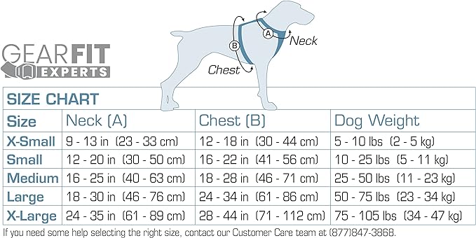 Kurgo Tru-Fit Smart Harness, Dog Harness, Pet Walking Harness, Quick Release Buckles, Front D-Ring for No Pull Training, Includes Dog Seat Belt Tether (Grey, X-Large)