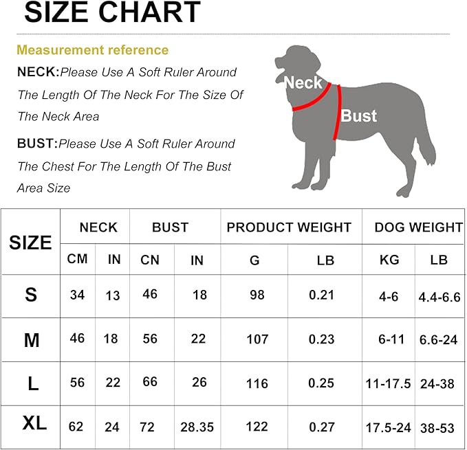 Dog Harness Y-Shaped Harness Breathable Heat Dissipation Easy to Wear Night Reflective Signs for Small and Large Dogs to Wear (Yellow,M Bust 18in-22in)