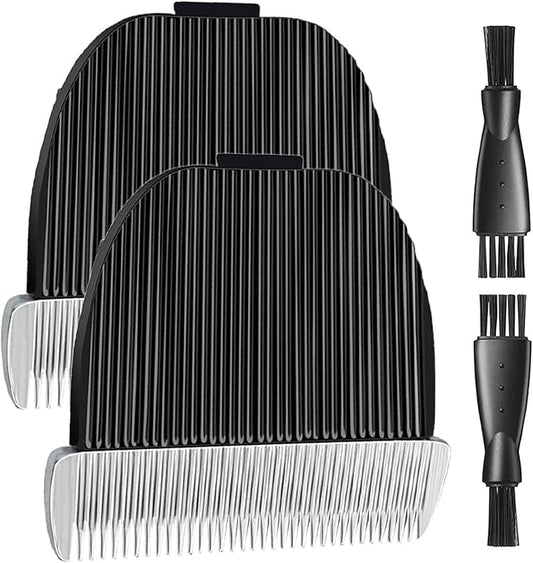 uijino Dog Clipper Blades Compatible with oneisall Replacement Blade for oneisall Dog Hair Vacuum & Dog Grooming Kit, 2 Pack Dog Clipper Replacement Blades for Dog Grooming Vacuum LM2