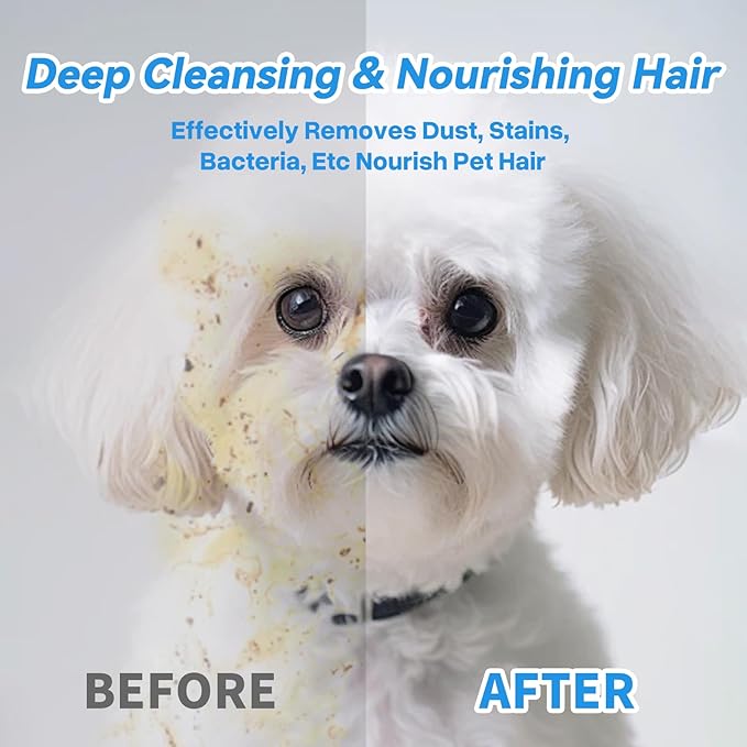 Pet Glove Wipes for Dogs Cats, Cleaning & Deodorizing Grooming Gloves, Dog Wipes for Body Daily Care, Cat Grooming Wipes Cleaning Fur Traveling Rinse Free, Odorless and Unscented, 3pack/18pcs