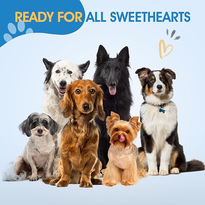 JASON Professional Dog Grooming Scissors - 7 Inch Curved Shear Japanese 440C Stainless Steel Dog Scissors with Diamond Screw, Rosegold, Sharp