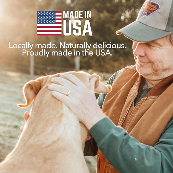 Gaines Family Farmstead Sweet Potato Dog Treats, All Natural Fries, Soft Chews for Dogs, All Ages & Breeds, Nutrient-Rich, Rawhide Alternativem, Dog Training & Rewards, 14 Oz. Bag