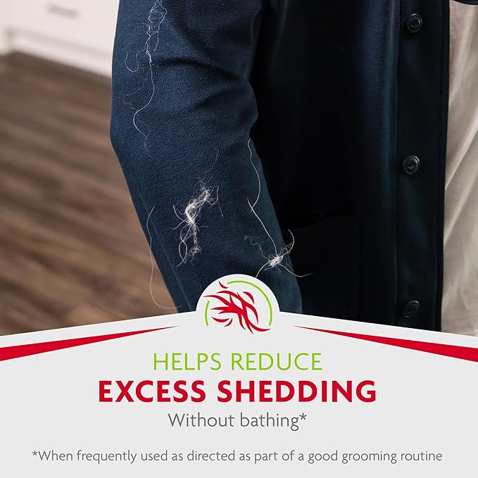 Furminator DeShedding Grooming Wipes for Dogs Refresh and Deodorize Coat Without Bathing, 100 Count