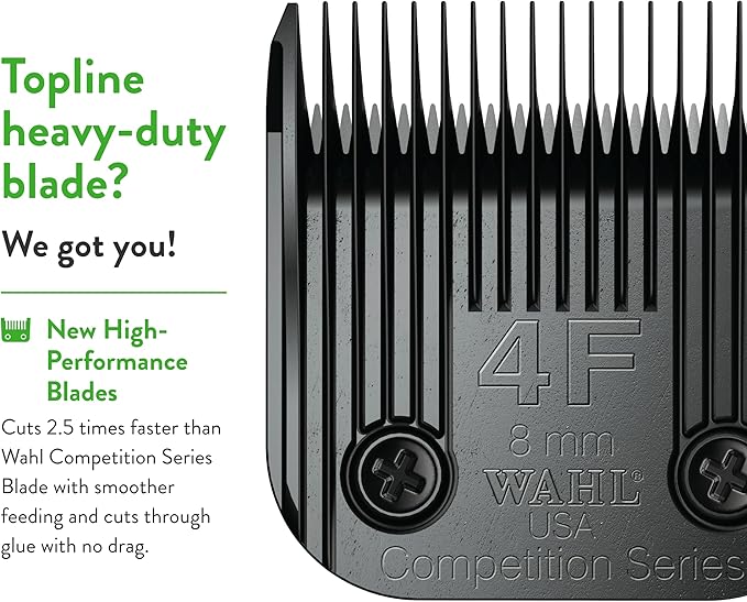 Wahl Professional Animal 4F Extra Full Coarse Ultimate Competition Series Detachable Blade with 5/16-Inch Cut Length (2375-500)