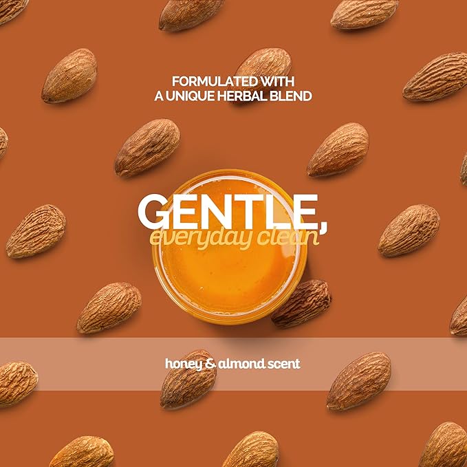 Bark2Basics Honey & Almond Dog Shampoo, 1 Gallon | Unique Herbal Blend, Finest Natural Ingredients, Handcrafted, Protects and Repairs the Skin and Coat