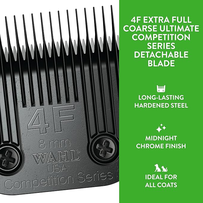 Wahl Professional Animal 4F Extra Full Coarse Ultimate Competition Series Detachable Blade with 5/16-Inch Cut Length (2375-500)