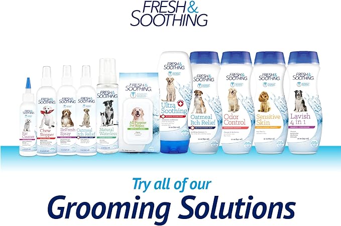 Naturel Promise Fresh & Soothing Lavish 4-in-1 Shampoo + Conditioner for Pets, 22oz (Pack of 3)