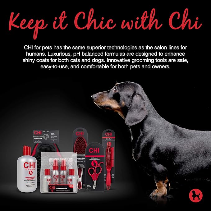 CHI For Dogs Nail Clipper For Large Dogs | Stainless Steel Nail Trimmer For Dogs, Clear