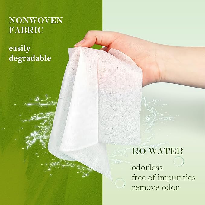 Unscented Hypoallergenic Pet Wipes - Deodorizing Cleaning Wipes for Dogs & Cats, Alcohol-Free & pH Balanced, Thick & Large Wipes for Paws, Body, Bum & Face, (320 Count, More favorable)