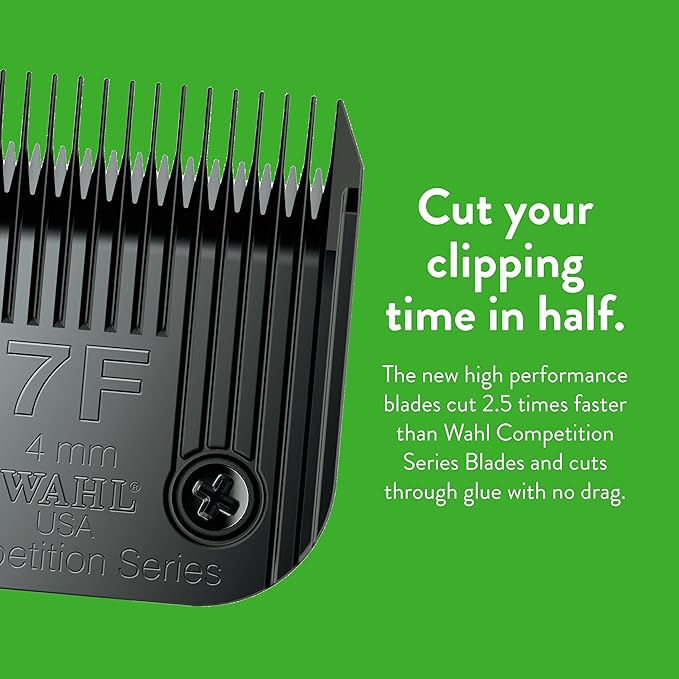 Wahl Professional Animal 7F Full Medium Ultimate Competition Series Detachable Blade with 4/25-Inch Cut Length (2368-500)