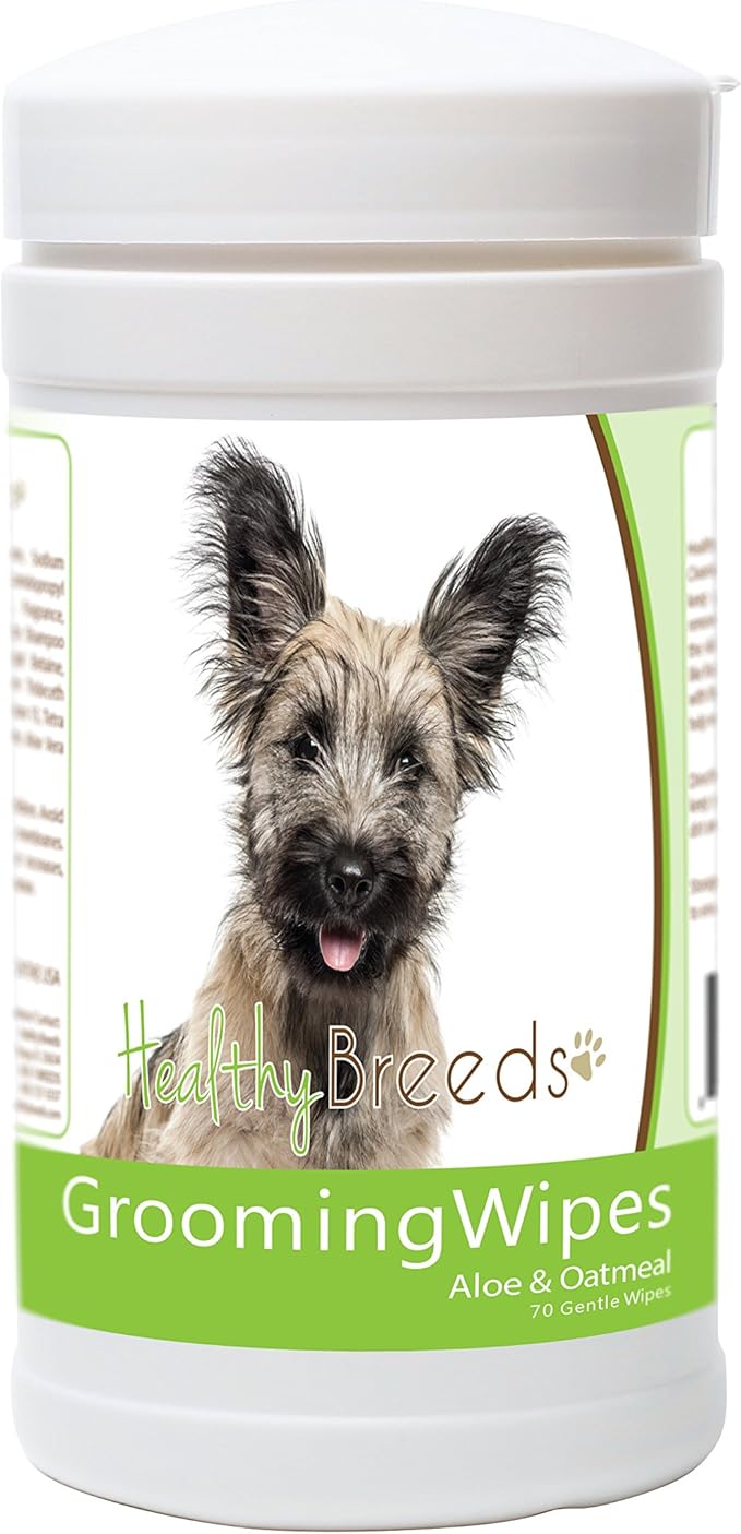 Healthy Breeds Skye Terrier Grooming Wipes 70 Count
