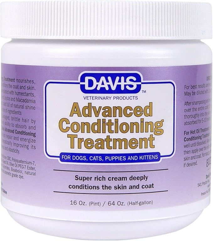 Davis Manufacturing Advanced Conditioning Treatment for Pets, 16 oz