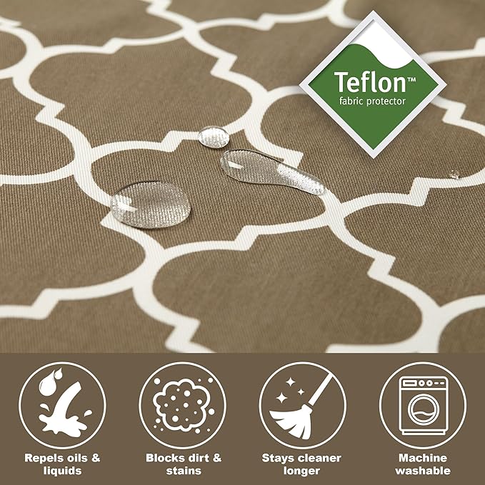 MidWest Homes for Pets Dog Crate Cover, Privacy Dog Crate Cover Fits Midwest Dog Crates, Crate Cover Only; Machine Wash & Dry; Brown Geo Print; 54 inch