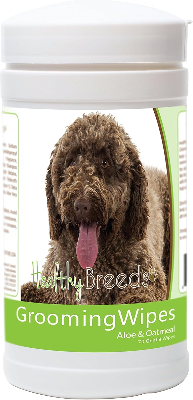 Healthy Breeds Spanish Water Dog Grooming Wipes 70 Count