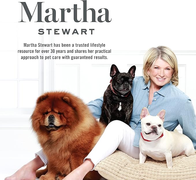 Martha Stewart for Pets Detangling Dog Brush for All Dogs | Brush for Dogs With Short or Long Hair | Great Dog Brushes for Grooming, Grooming Tools for Dogs