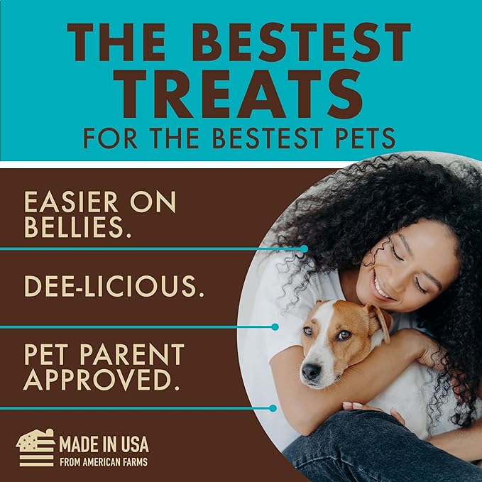 etta says! Meat Treats for Dogs – Turkey & Bacon – Made in The USA, Human Grade, No Added Hormones, No Nitrates or Nitrites (6 Count Pack of 1)