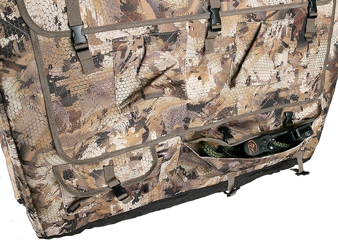 Lucky Duck Weather Protection Kennel Covers, Intermediate, Optifade Marsh