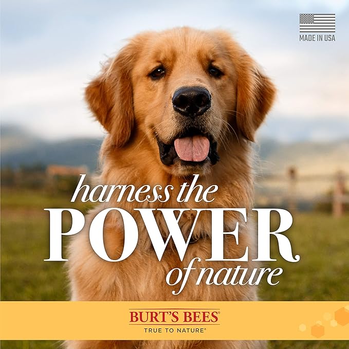 Burt's Bees for Pets Multipurpose Dog Wipes with Honey, 98% Natural Origin Formulas, Hypoallergenic Dogs Wipe, Canine Cleaning Sheets for Paws and Butt, 3 pk, 50ct
