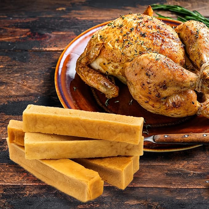 EcoKind Premium Gold Yak Cheese Himalayan Dog Chews, Dog Treats Large Breed, All Natural, High Protein Dog Chew, Chicken, Large - 20+ Chews (5 lbs)