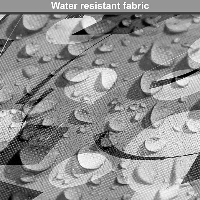 Lunarable Graduation Dog Crate Cover, Clutter of Mortarboard and Balloons in Greyscale Tones, Easy to Use Pet Kennel Cover for Medium Large Dogs, 42 Inch, Charcoal Grey Dimgray