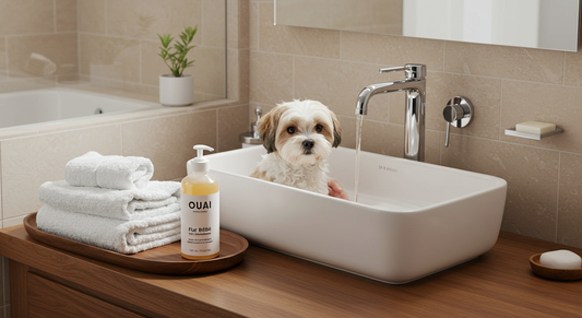 Luxurious Pet Care: The Secret to a Shiny, Healthy Coat with OUAI Fur Bébé Pet Shampoo