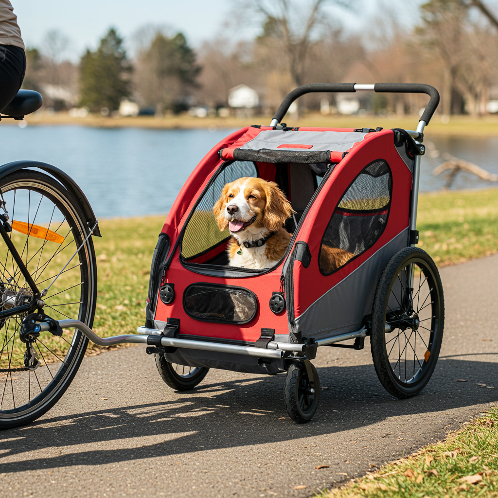 Dog Bike Trailers & Pet Wagons