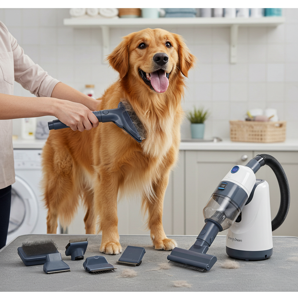 Pet Grooming Vacuum Kits