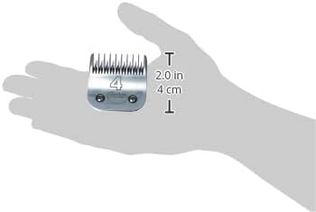 Oster CryogenX Professional Animal Clipper Blade, Skip Tooth, Size 4 (078919-136-005)