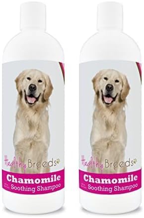 Healthy Breeds Golden Retriever Chamomile Soothing Dog Shampoo 8 oz (Pack of 2)