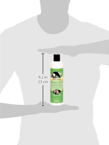 Best Shot Lemon-Aid Oatmeal Wash, Pet Shampoo for Dogs, Cats, and Horses, Ideal Pet Grooming Supplies, 16 Oz.