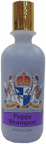 Crown Royale Puppy Shampoo, Mild, Non- Drying Shampoo, Gently Cleans, Safe for Puppies 6 Weeks or Older, 8 oz