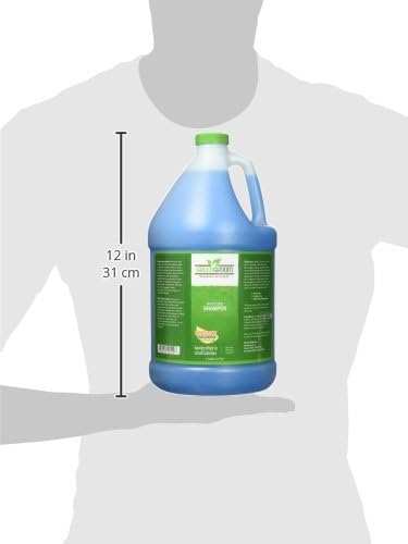 Green Groom White Dog Shampoo, 1 Gallon - All Natural Ingredients, Chamomile Extract, Infused with Coconut Oil and Protein, Soap and Cruelty Free, Restores Coat's Natural Shade