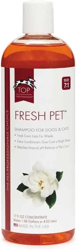 Dog Grooming Pro Fresh Pet Shampoo Conditioner Cologne Mist or Waterless Shampoo (Conditioner - Gallon)